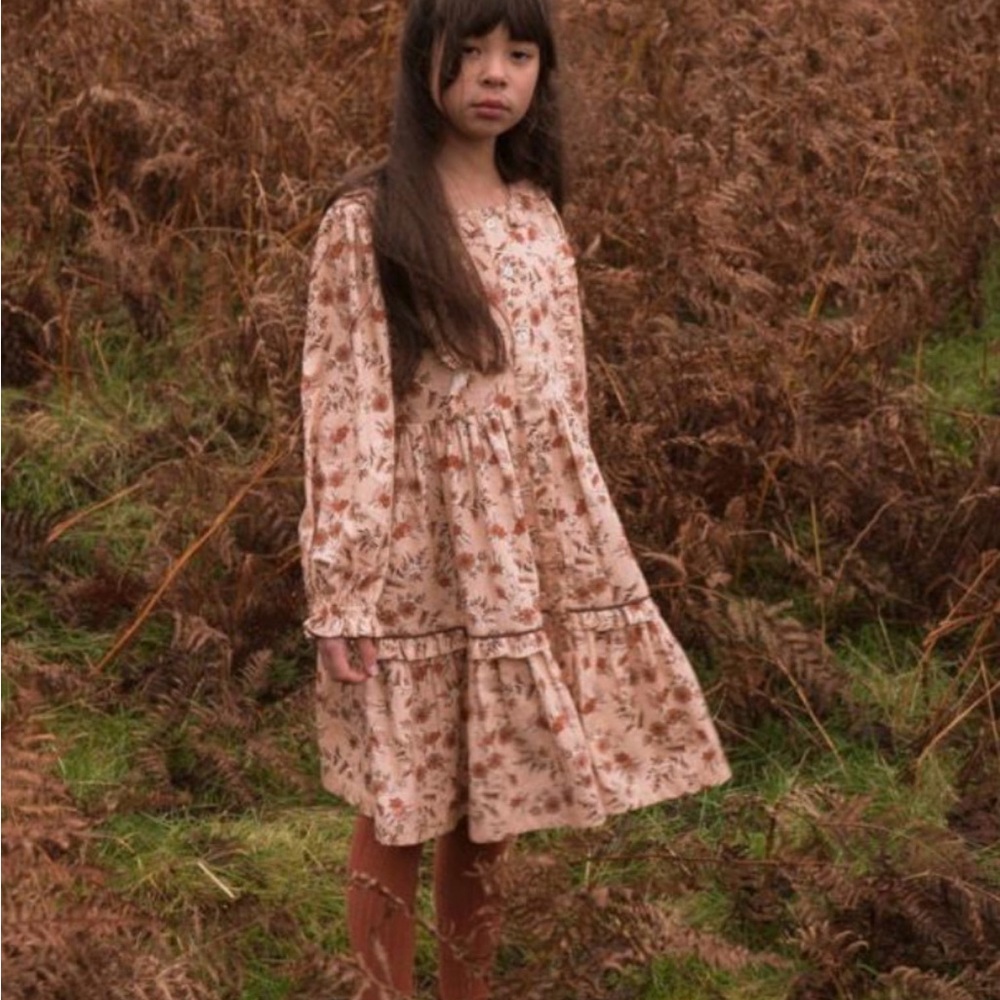 Lali Kids Floral Pink Dress